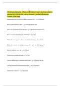 ITEC Beauty Specialist - Manicure & Pedicure Exam &vert;Questions &lpar;Latest Version 2025&vert;2026&rpar; With Correct Answers &vert;Verified &vert;Already A&plus; Graded &lpar;100&percnt; Pass&rpar;