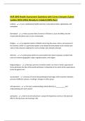 NUR 2092 Health Assessment Questions with Correct Answers &lpar;Latest Update 2025&vert;2026&rpar; Already A&plus; Graded &lpar;100&percnt; Pass&rpar;