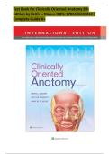 Test Bank for Clinically Oriented Anatomy 8th Edition by Keith L&period; Moore&vert;&vert; ISBN&colon; 9781496347213 &vert;&vert; ALL Chapters&vert;Complete Guide A&plus;
