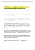 NUR 2092 Pharmacology Exams Bundles with Correct Answers &vert; New Update 100&percnt; Verified &vert;Already A&plus; Graded &lpar;100&percnt; Pass&rpar;