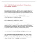 WGU D080 OA Study Guide Exam 99 Questions with Verified Answers&comma;100&percnt;CORRECT