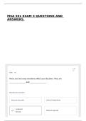MSA 501 EXAM 3 QUESTIONS AND ANSWERS&period;