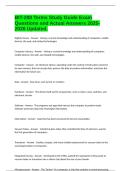 BIT-200 Terms Study Guide Exam Questions and Actual Answers 2025-2026 Updated&period;
