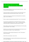 BIT-200 Topic 2 Assessment Questions and Answers 2025-2026 Updated&period;