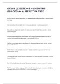 GEM B QUESTIONS N ANSWERS GRADED A&plus; ALREADY PASSED
