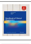 Handbook of Clinical Diagnostics &lpar;2020 Edition&rpar; &ndash; Wan & Zeng &ndash; PDF