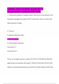 Lindsey Jones Practice Exam Qs w&sol; Explanations Updated 2025-2026