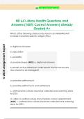 NR 511 Midterm Questions and Answers  &lpar;100&percnt; Correct Answers&rpar; Already Graded  A&plus;