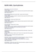 NURS 4581&period; Dysrhythmias Questions and Answers