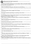 &grave;Wellcoaches Cert&period; Exam- Lessons 6-9 Exam Questions and Answers 100&percnt; Pass &vert;Already Graded A&plus;&vert; Verified and Updated &vert;Actual 2025&sol;2026 Cheat Sheet
