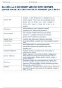 Bio 180 Exam 2 UW NEWEST VERSION WITH COMPLETE  QUESTIONS AND ACCURATE DETAILED ANSWERS GRADED A&plus; 