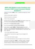 NRNP 6560 Midterm exam Questions and  Answers &lpar;100&percnt; Correct Answers&rpar; Already  Graded A&plus; 
