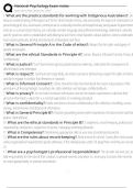 National Psychology Exam notes Exam Questions and Answers 100&percnt; Pass &vert;Already Graded A&plus;&vert; Verified and Updated &vert;Actual 2025&sol;2026 Cheat Sheet