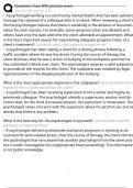 Questions from NPE practice exam Exam Questions and Answers 100&percnt; Pass &vert;Already Graded A&plus;&vert; Verified and Updated &vert;Actual 2025&sol;2026 Cheat Sheet