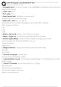 SAFE Mortgage Loan Originator Test Exam Questions and Answers 100&percnt; Pass &vert;Already Graded A&plus;&vert; Verified and Updated &vert;Actual 2025&sol;2026 Cheat Sheet