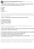 National and UST Mortgage Practice Exam 1 Exam Questions and Answers 100&percnt; Pass &vert;Already Graded A&plus;&vert; Verified and Updated &vert;Actual 2025&sol;2026 Cheat Sheet
