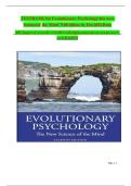 Test bank for evolutionary psychology the new science of the mind 7th edition by david m buss
