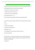 Final Exam Material Questions with Correct Answers 100&percnt; Verified &vert;Latest Update