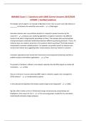 ISM4402 Exam 1 &vert; Questions with 100&percnt; Correct Answers 2025&sol;2026 UPDATE &vert; Verified Solutions