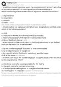 NCIDQ Exam Exam Questions and Answers 100&percnt; Pass &vert;Already Graded A&plus;&vert; Verified and Updated &vert;Actual 2025&sol;2026 Cheat Sheet