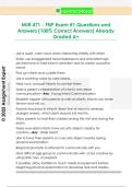 NUR 471 - FNP Exam &num;1 Questions and  Answers &lpar;100&percnt; Correct Answers&rpar; Already  Graded A&plus; 