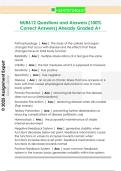 NUR 612 Questions and Answers &lpar;100&percnt;  Correct Answers&rpar; Already Graded A&plus;