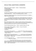 DOULA FINAL QUESTIONS & ANSWERS