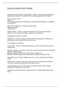 DOULA EXAM STUDY GUIDE