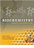 Test Bank for Biochemistry Concepts and Connections 1st Edition by Dean R&period; Appling&comma; Spencer J&period; Anthony-Cahill & Christopher K&period; Mathews &comma; ISBN&colon; 9780321839923 &vert;COMPLETE TEST BANK&vert; Guide A&plus;