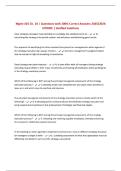 Mgmt 425 Ch&period; 10 &vert; Questions with 100&percnt; Correct Answers 2025&sol;2026 UPDATE &vert; Verified Solutions