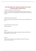MGT 5500 Midterm Exam &vert; Questions with 100&percnt; Correct Answers 2025&sol;2026 UPDATE &vert; Verified Solutions