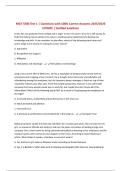 MGT 5500 Test 1 &vert; Questions with 100&percnt; Correct Answers 2025&sol;2026 UPDATE &vert; Verified Solutions