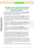 NUR 3825 Exam 1 study guide Questions  and Answers &lpar;100&percnt; Correct Answers&rpar;  Already Graded A&plus;