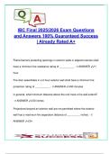 IBC Final Exam Q&A &lpar;2025&sol;2026&rpar; &ndash; 150&plus; Practice Questions &vert; Fire-Resistance&comma; Occupancy Use Groups&comma; Means of Egress&comma; Structural Code &ndash; ICC Certification &ndash; International Building Code