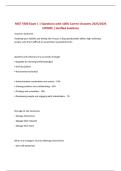 MGT 5500 Exam 1 &vert; Questions with 100&percnt; Correct Answers 2025&sol;2026 UPDATE &vert; Verified Solutions
