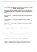 MGT 5500 Exam 2 &vert; Questions with 100&percnt; Correct Answers 2025&sol;2026 UPDATE &vert; Verified Solutions