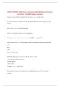 BUNDLE FOR EAWS EXAM  &vert; Questions with CORRECT Answers 2025&sol;2026 UPDATE &vert; Verified Solutions