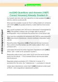 nur2243 Questions and Answers &lpar;100&percnt;  Correct Answers&rpar; Already Graded A&plus; 