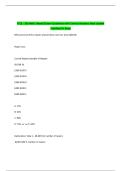 FTCE - GK Math&colon; NavaEd Exam Questions with Correct Answers New Update  &lpar;Verified A&plus; Pass&rpar; 