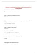 MSRA 2025 &vert; Questions with 100&percnt; Correct Answers 2025&sol;2026 UPDATE &vert; Verified Solutions