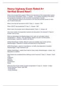 Heavy highway Exam Rated A&plus; Verified Brand New&excl;&excl;