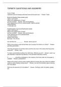 TERMITE QUESTIONS AND ANSWERS