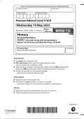 2025 Pearson Edexcel Level 3 GCE 8HI0&sol;1F History Advanced Subsidiary  PAPER 1&colon; Breadth study with interpretations Option 1F&colon; In search of the  American dream&colon; the USA&comma; c1917&ndash;96
