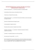 NUR 4420 Final &lpar;Week 7&rpar; Exam &vert; Questions with 100&percnt; Correct Answers 2025&sol;2026 UPDATE &vert; Verified Solutions