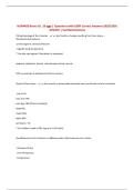 NUR4420 Burns Ch&period; 26 Iggy &vert; Questions with 100&percnt; Correct Answers 2025&sol;2026 UPDATE &vert; Verified Solutions