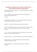 NUR 2030 Pharm Midterm Exam &vert; Questions with 100&percnt; Correct Answers 2025&sol;2026 UPDATE &vert; Verified Solutions