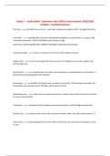 Optics 7 - Study Guide &vert; Questions with 100&percnt; Correct Answers 2025&sol;2026 UPDATE &vert; Verified Solutions