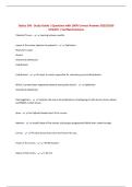 Optics 500 - Study Guide &vert; Questions with 100&percnt; Correct Answers 2025&sol;2026 UPDATE &vert; Verified Solutions