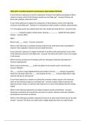 EXSC 224L Final Exam Questions and Answers Latest Update 2025-2026