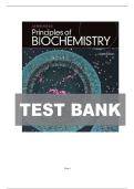 Test Bank For Lehninger Principles of Biochemistry 8th Edition By David L&period; Nelson&semi; Michael M&period; Cox &vert; 9781319228002 &vert; &vert; Chapter 1-28 &vert; All Chapters with Answers